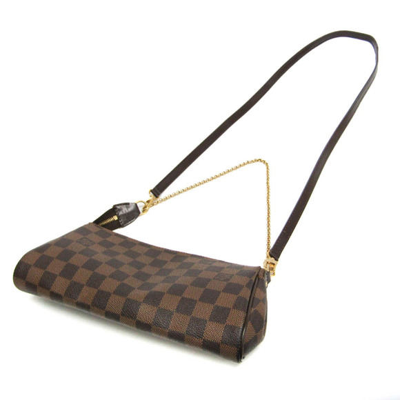 LOUIS VUITTON Authentic Brown Damier Shoulder Bag - Picture 2 of 12